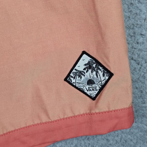 Vans Joel Tudor Collection Boardshorts Swim Trunks XL Orange On Orange Retro - Picture 6 of 16
